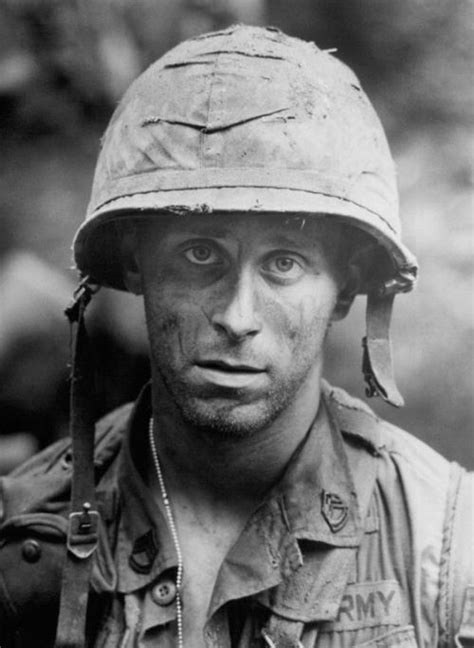 Intense Gaze of Sfc. Dennis Worcester