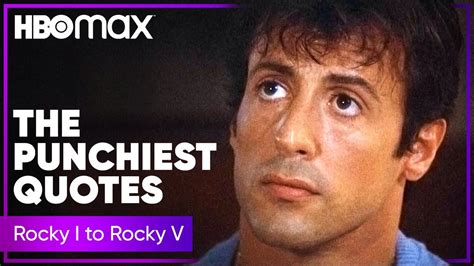 The Best Quotes From Rocky I through Rocky V | HBO Max - YouTube