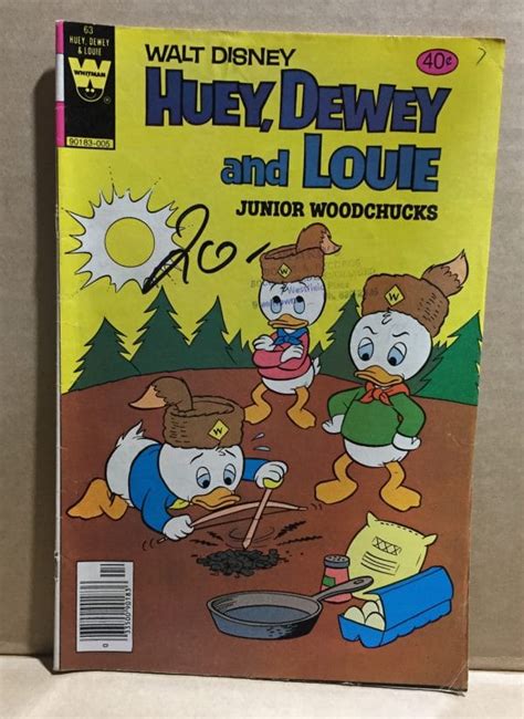 COMIC BOOK - WALT DISNEY HUEY DEWEY LOUIE 005 - X Marks The Shop