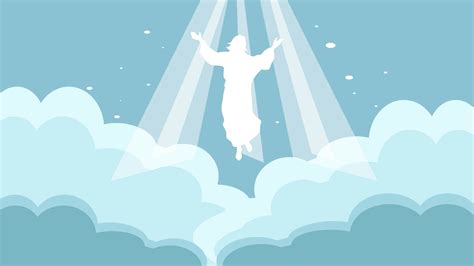 Happy Ascension Day Background in EPS, Illustrator, JPG, PSD, PNG, PDF, SVG - Download ...