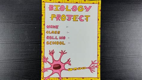 Biology Projects, Front Page Design, Cover Pages, Book Cover, Learn English Words, Border Design ...