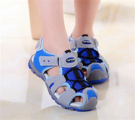 boys sandals Summer Children shoes boys fashion cut outs sandals kids sandals breathable kids ...