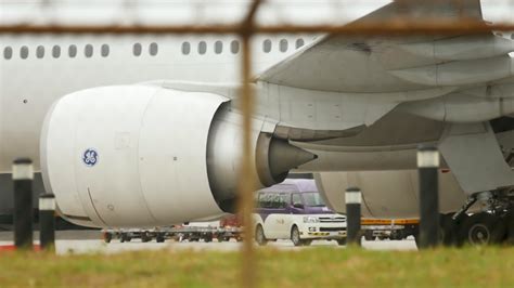 Boeing 777 close-up shot 7042652 Stock Video at Vecteezy