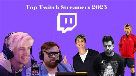 Top 5 biggest Twitch streamers in 2023