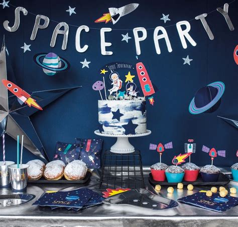 Outer Space Party Decorations Space Theme Party Boys - Etsy UK