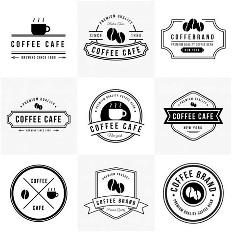 Vintage Coffee Logo Collection | Coffee logo, Cafe logo, Coffee shop logo design