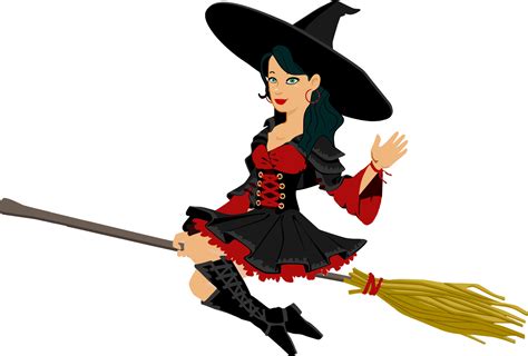 Flying Witch Clipart at GetDrawings | Free download