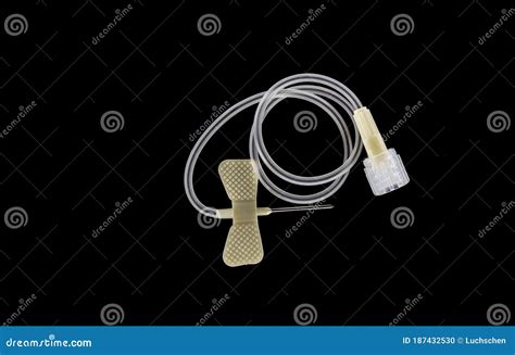 Winged infusion set stock photo. Image of tube, sterile - 187432530