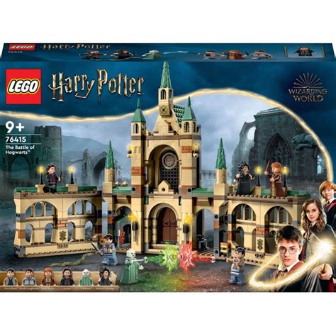 LEGO Harry Potter 76415 The Battle of Hogwarts Castle Toy Playset ...