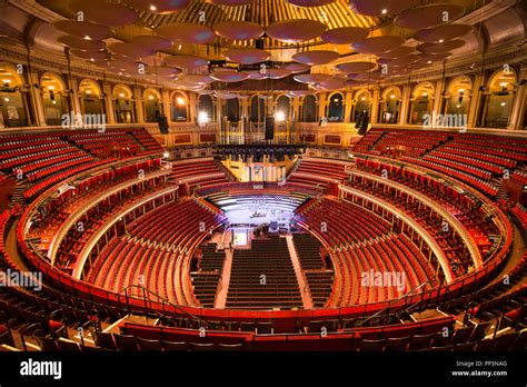 Royal Albert Hall interior, London Stock Photo - Alamy