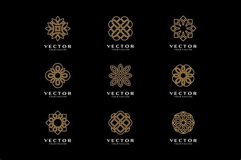 Set of Trendy Style Logo Design Vector Graphic by musa.studio · Creative Fabrica