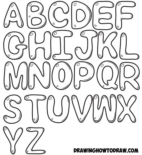 Fancy Alphabet Letters Drawing at PaintingValley.com | Explore collection of Fancy Alphabet ...