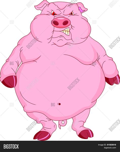 Large Pig Clipart