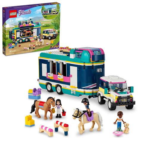 LEGO Friends Horse Show Trailer 41722 Building Toy Set for Girls, Boys, and Kids Ages 8+ (989 ...