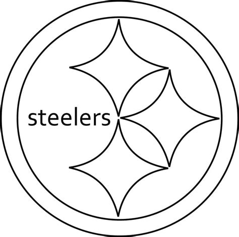 Pittsburgh Steelers Logo coloring page - Download, Print or Color ...