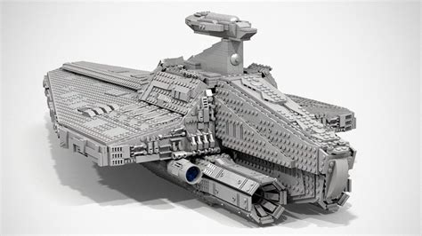 It Is Sad That This LEGO Ideas Acclamator-class Assault Ship Did Not Make It As An Official Set