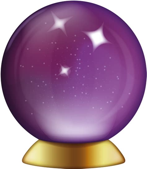 Download Crystal Ball Emoji Png - Emoji Crystal Ball Png Clipart ...