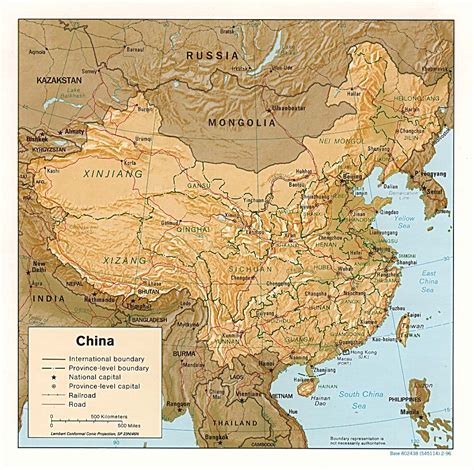 Ancient China Geography Map