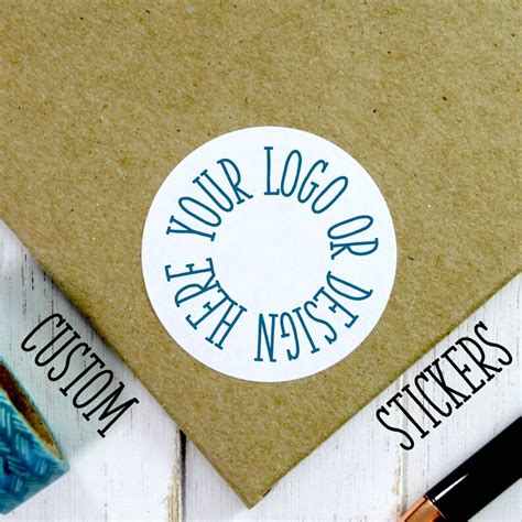 Logo Stickers Custom Logo Labels Branding Stickers Custom | Etsy