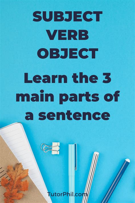 How to Write Subject-Verb-Object Sentences - Easy Tutorial - How to ...