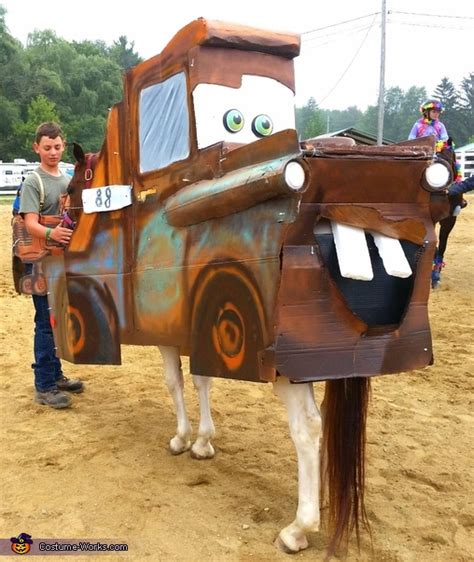 Tow Mater Costume | DIY Costumes Under $35 - Photo 2/3