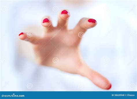 Grabbing hand stock photo. Image of gesture, female, sign - 38620948