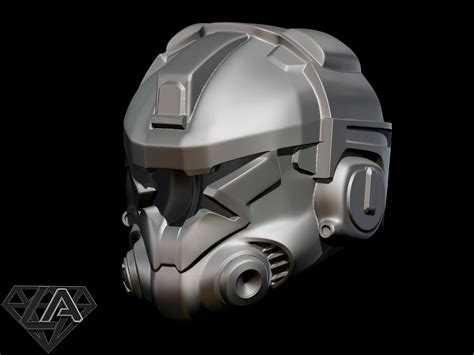 Titanfall Pilot Helmet - 3D Model by LAfactorystore