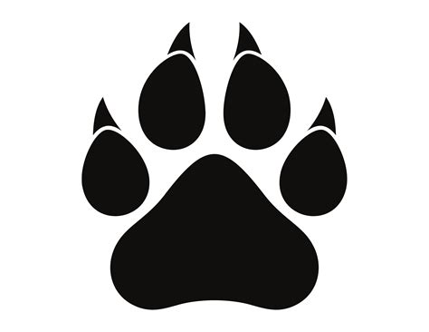 Tiger Paw SVG Instant Download SVG PNG Jpg Digital Download - Etsy