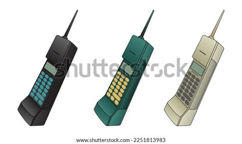 Old Mobile Phone Vector Old Keypad Stock Vector (Royalty Free) 2251813983 | Shutterstock