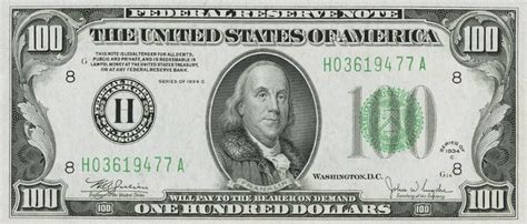 1934 Series 100 Dollar Bill | Learn the Current Value