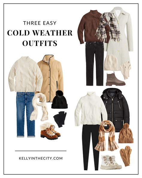 Three Easy Cold Weather Outfits | Kelly in the City