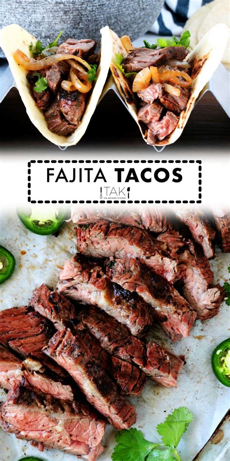 Easy Fajita Tacos - The Anthony Kitchen