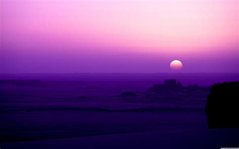 Purple Sunrise - HD Wallpapers