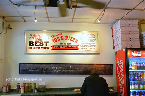 Joe's Pizza in NYC New York |Johor Kaki Travels for Food