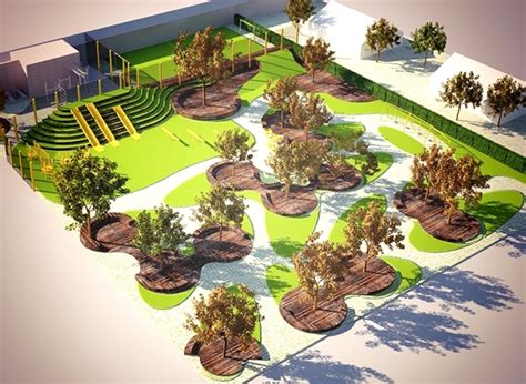 Public Park With Children Playground | Ukraine | 2010 :: Behance