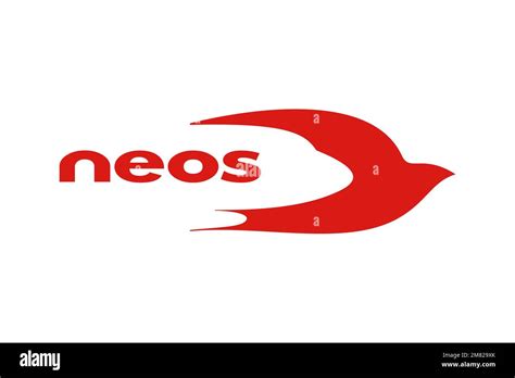 Neos airline, Logo, White background Stock Photo - Alamy