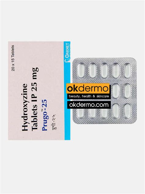 Prugo® Hydroxyzine Tablets | OKDERMO Skin Care