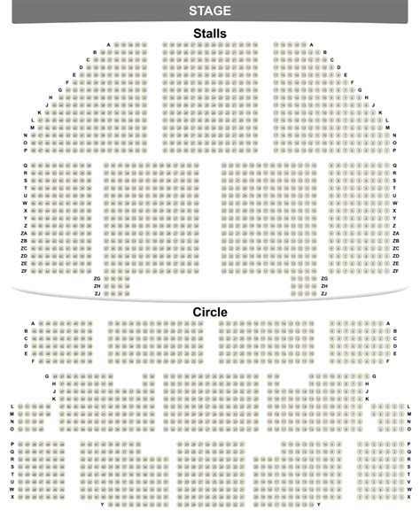 Apollo Victoria Theatre Seating Chart | Elcho Table