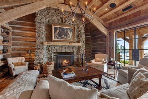 Before & After: Cozy Log Cabin Living Room – Make House Cool