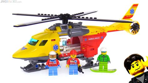 LEGO City Ambulance Helicopter review 60179