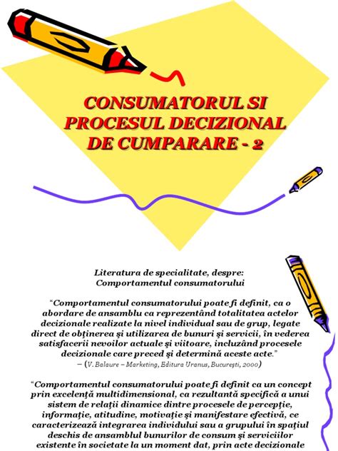 C7 - Consumatorul Si Procesul Decizional de Cumparare - 2 | PDF