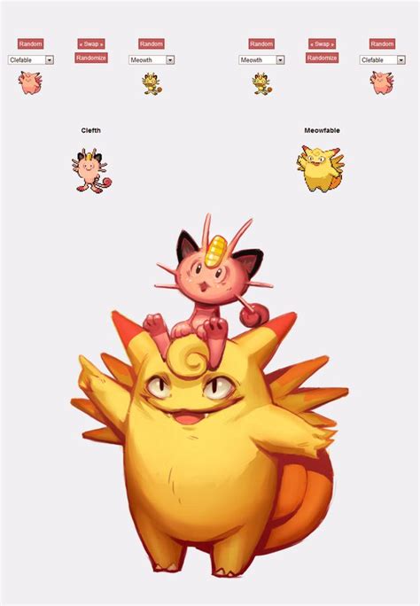 Pin on Pokemon fusion art