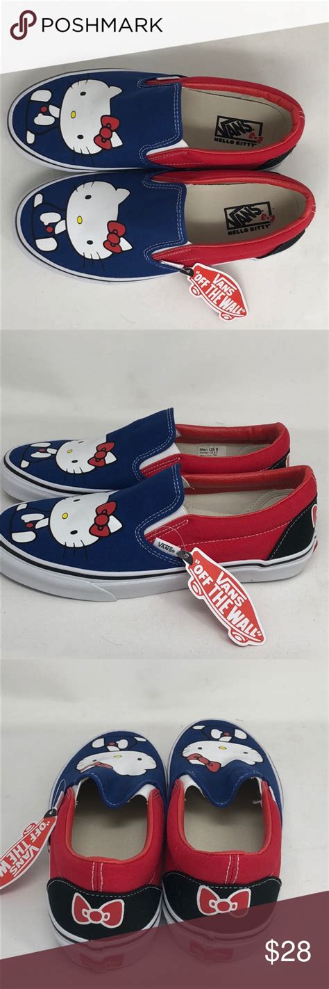 Vans Hello Kitty Slip On Size 9.5 Women’s New | Vans, Women, Hello kitty