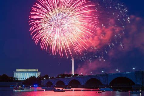 Places to watch Independence Day Fireworks in the USA - Real Word