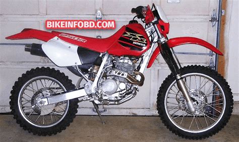 Honda XR250 (XR250R, XR Baja, XR250 Motard) Specifications, Review, Top Speed, Picture, Engine ...