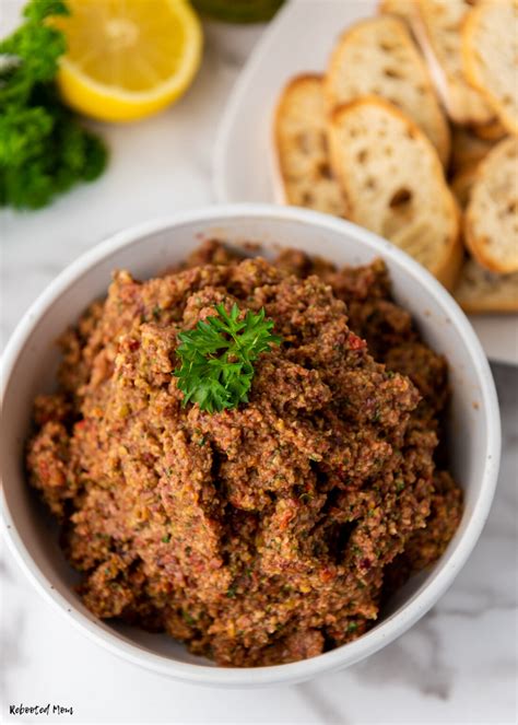 Homemade Olive Tapenade