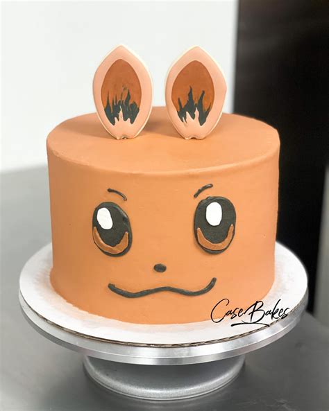 Eevee Pokemon Cake – casebakes cookies