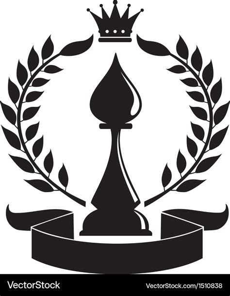 Chess bishop Royalty Free Vector Image - VectorStock