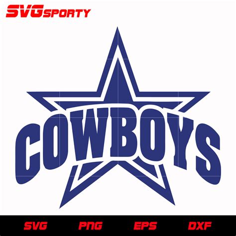 Dallas Cowboys Logo 2 svg, nfl svg, eps, dxf, png, digital file – SVG ...