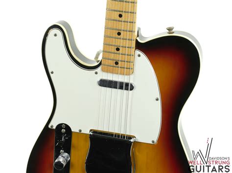 Custom Telecaster – Sunburst (Lefty) – Davidson's Well Strung Guitars – We Buy and Sell Vintage ...